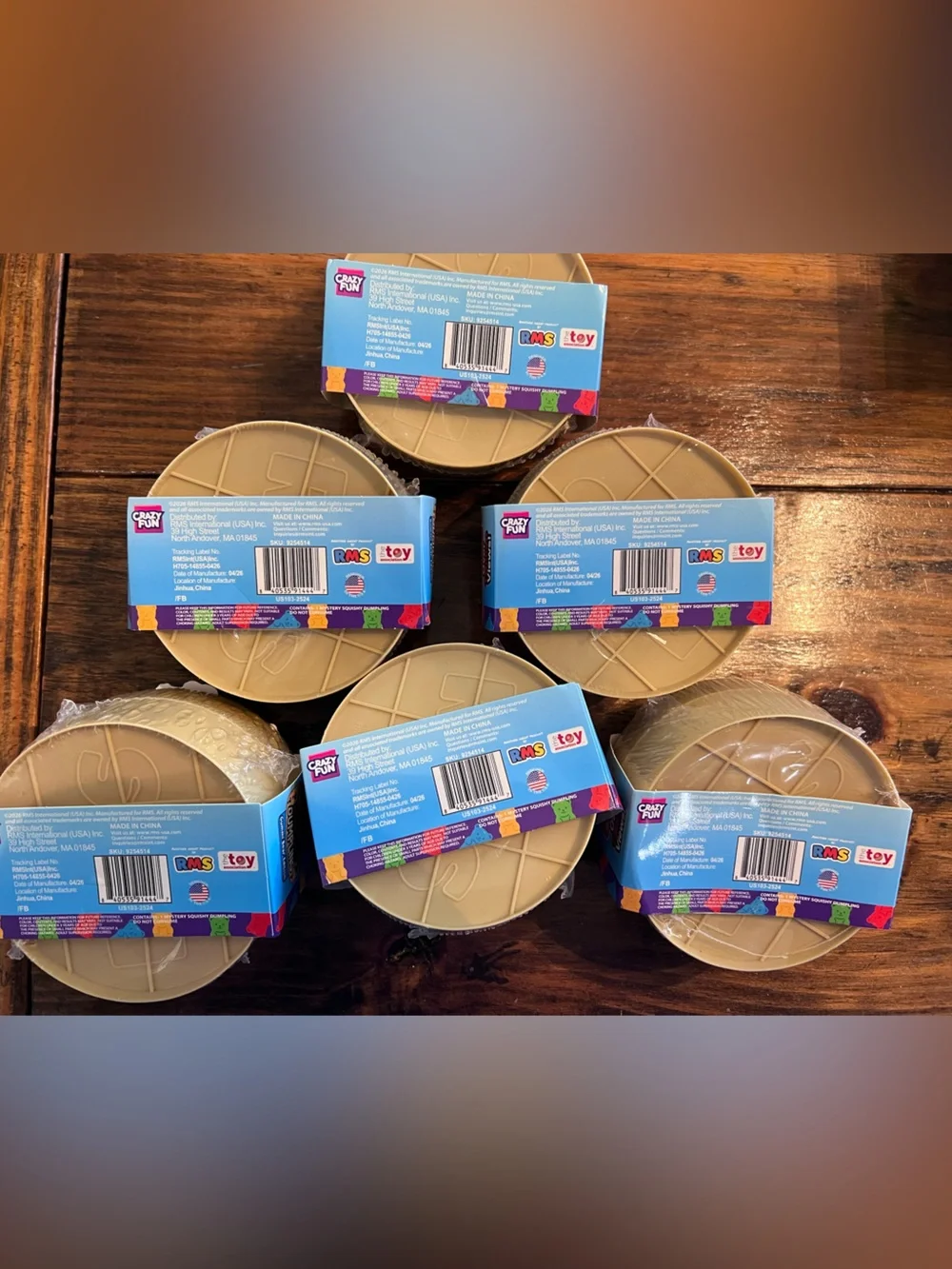 6pack Authentic RMS Gummi Bear Edition Dumplings 🧸💜🧸🧡🧸💚🧸💙🧸🩷